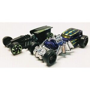 2 Set Hot Wheels Chevy Z-Rod Street Spider Creeper Race Cars 2012 2015 Collector